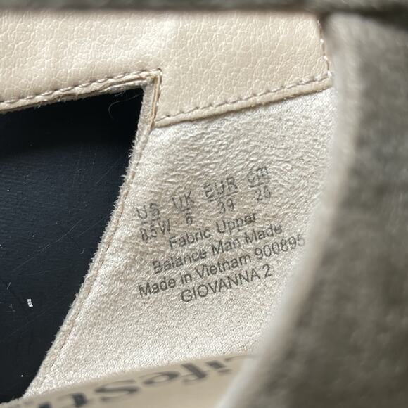 Life Stride Soft System Women’s Tan Giovanna 2 high Heel pumps Size 8.5W - Picture 5 of 8